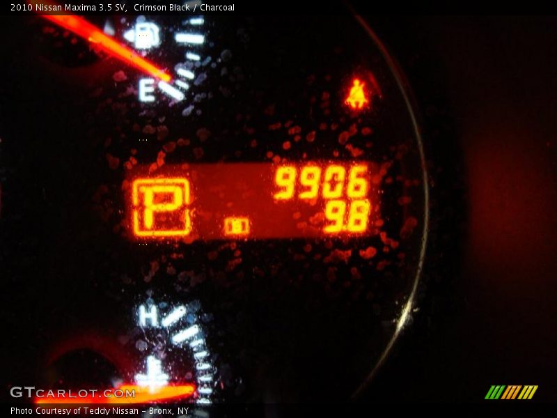 Crimson Black / Charcoal 2010 Nissan Maxima 3.5 SV