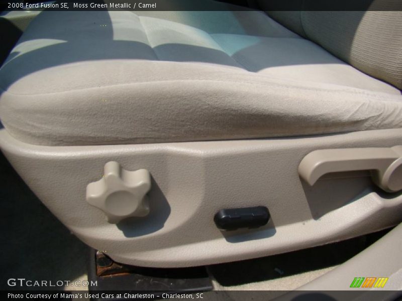 Moss Green Metallic / Camel 2008 Ford Fusion SE