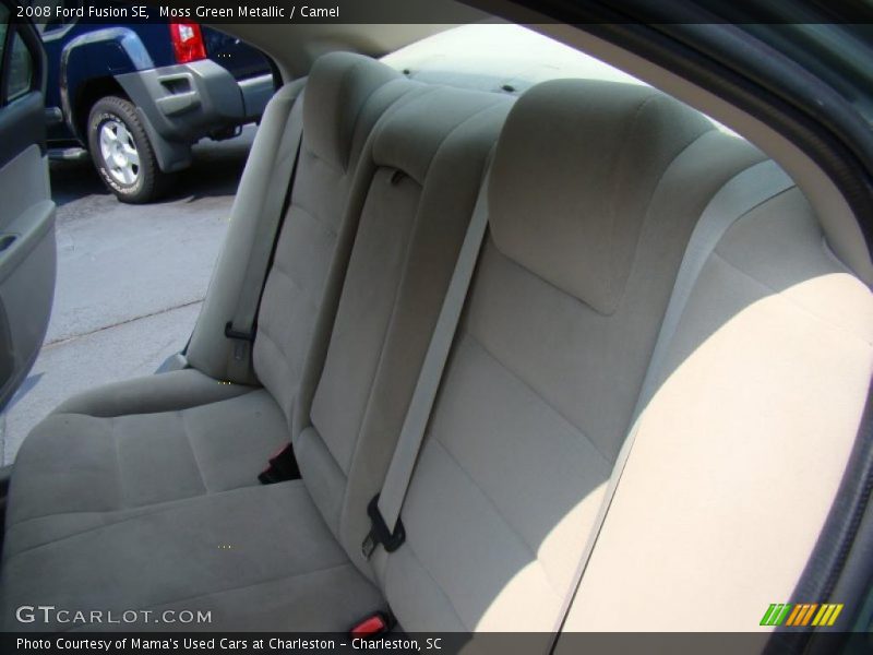 Moss Green Metallic / Camel 2008 Ford Fusion SE