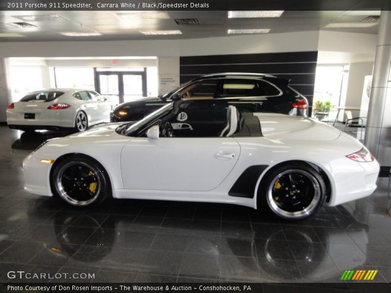  2011 911 Speedster Carrara White