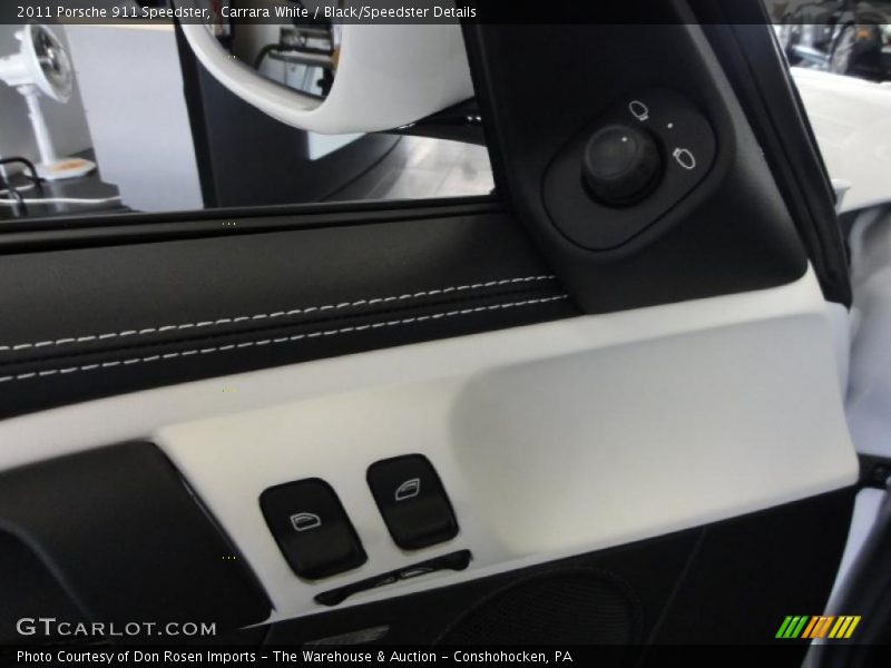 Controls of 2011 911 Speedster