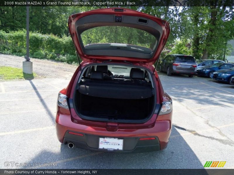 Copper Red Mica / Black 2008 Mazda MAZDA3 s Grand Touring Hatchback