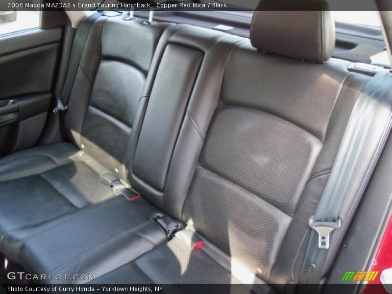 Copper Red Mica / Black 2008 Mazda MAZDA3 s Grand Touring Hatchback