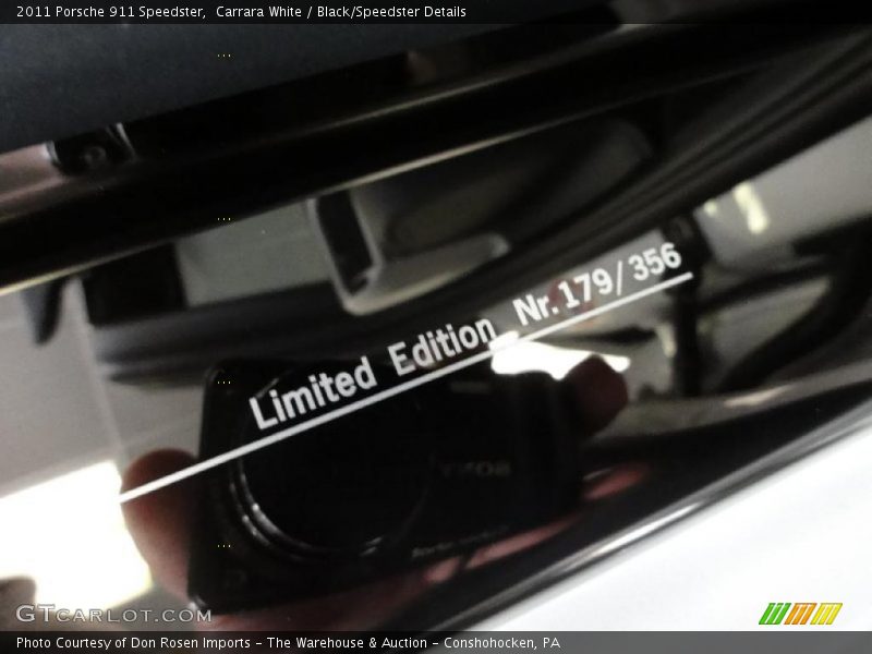  2011 911 Speedster Logo