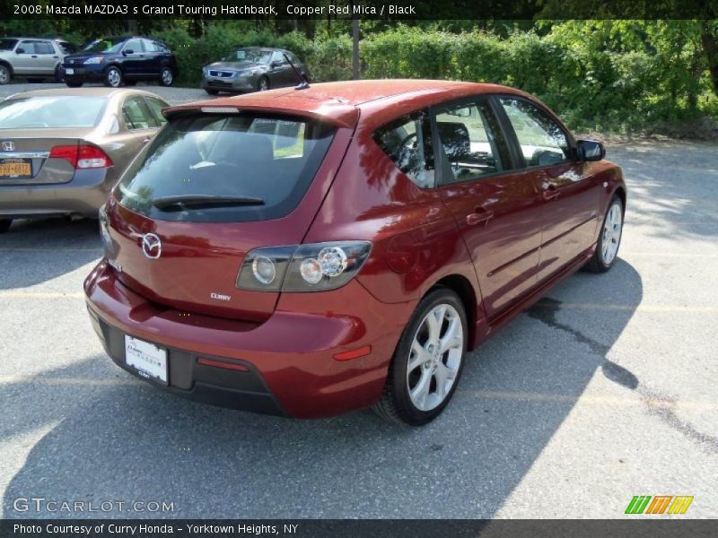  2008 MAZDA3 s Grand Touring Hatchback Copper Red Mica