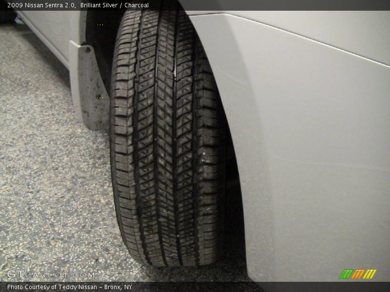 Brilliant Silver / Charcoal 2009 Nissan Sentra 2.0