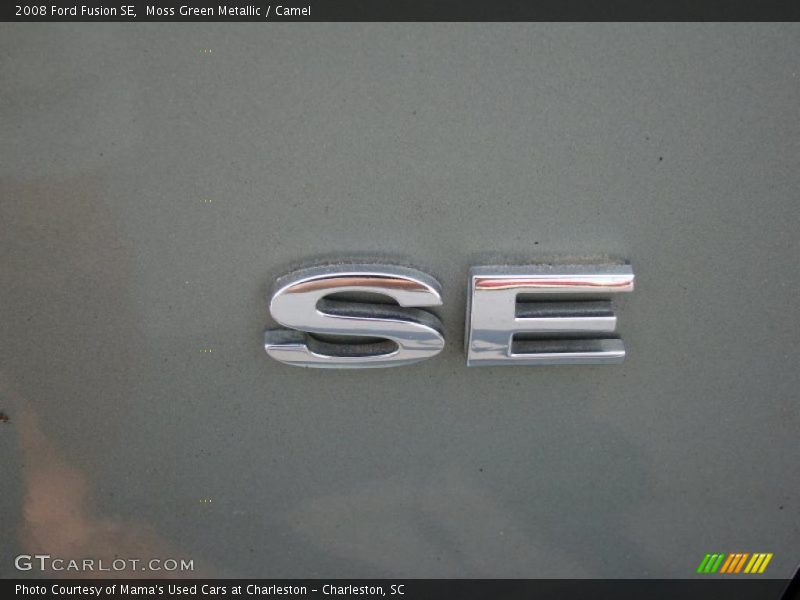 Moss Green Metallic / Camel 2008 Ford Fusion SE