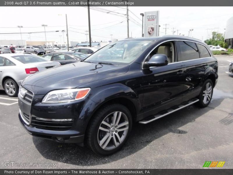 Front 3/4 View of 2008 Q7 3.6 Premium quattro