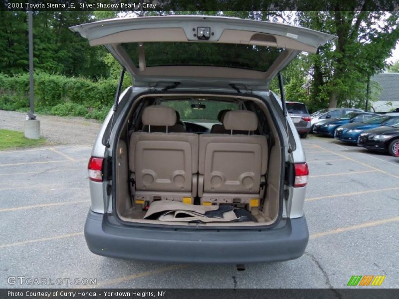 Silver Shadow Pearl / Gray 2001 Toyota Sienna LE