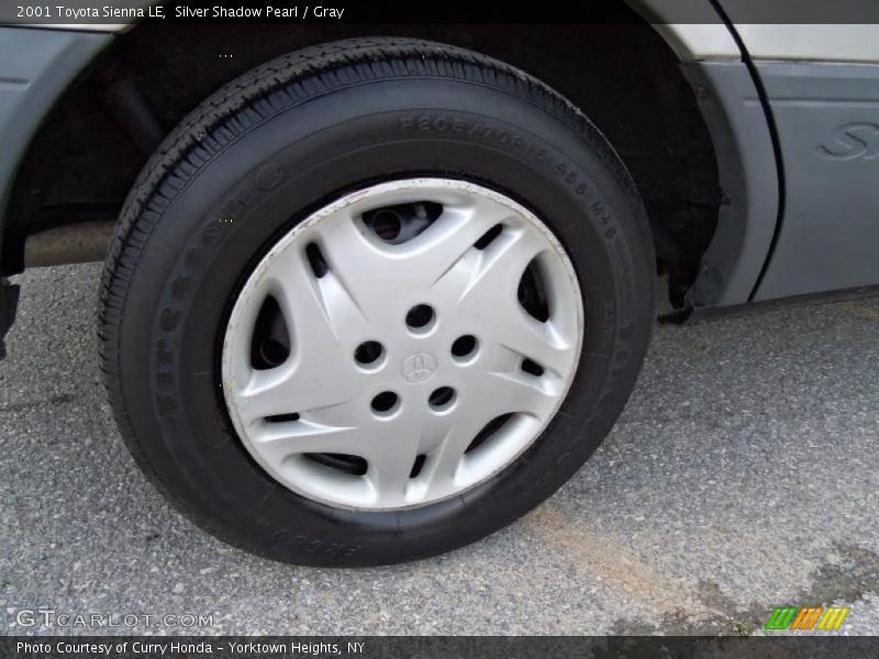 Silver Shadow Pearl / Gray 2001 Toyota Sienna LE