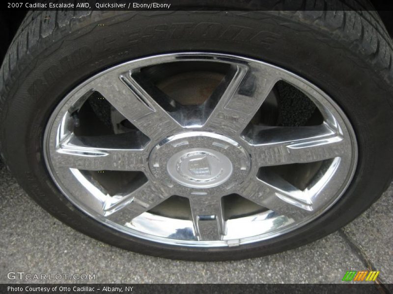 Quicksilver / Ebony/Ebony 2007 Cadillac Escalade AWD