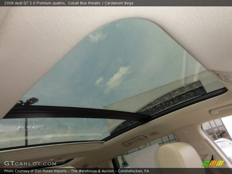 Sunroof of 2008 Q7 3.6 Premium quattro