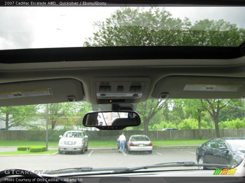 Quicksilver / Ebony/Ebony 2007 Cadillac Escalade AWD