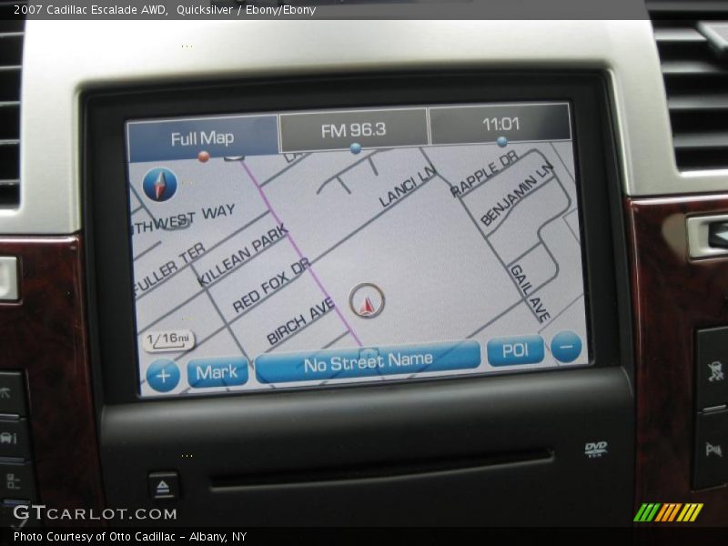 Quicksilver / Ebony/Ebony 2007 Cadillac Escalade AWD