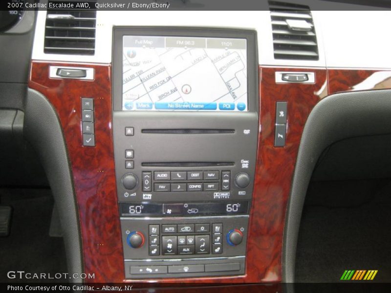 Quicksilver / Ebony/Ebony 2007 Cadillac Escalade AWD