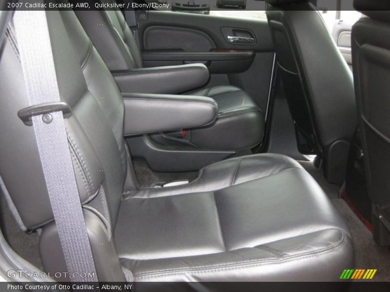 Quicksilver / Ebony/Ebony 2007 Cadillac Escalade AWD