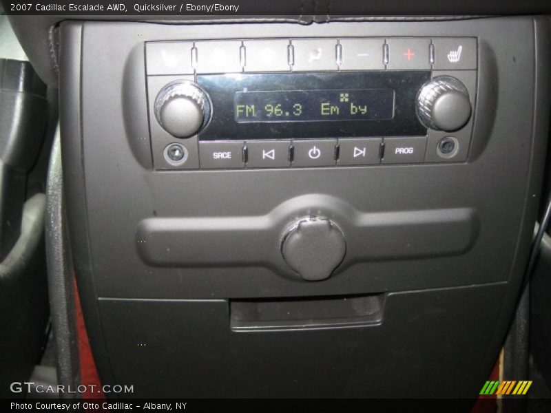 Quicksilver / Ebony/Ebony 2007 Cadillac Escalade AWD
