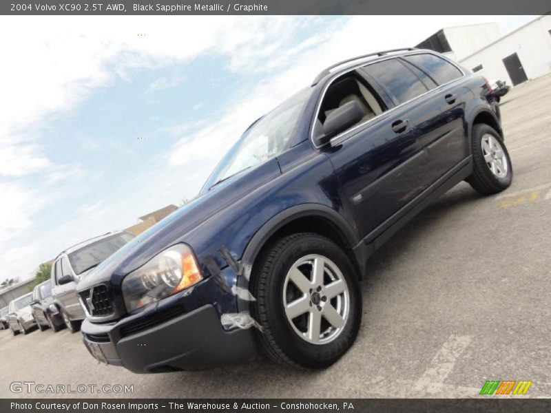 Black Sapphire Metallic / Graphite 2004 Volvo XC90 2.5T AWD