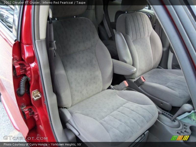 Inferno Red Pearlcoat / Taupe 2002 Chrysler PT Cruiser