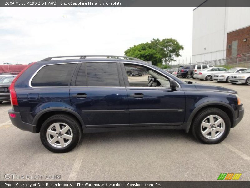 Black Sapphire Metallic / Graphite 2004 Volvo XC90 2.5T AWD