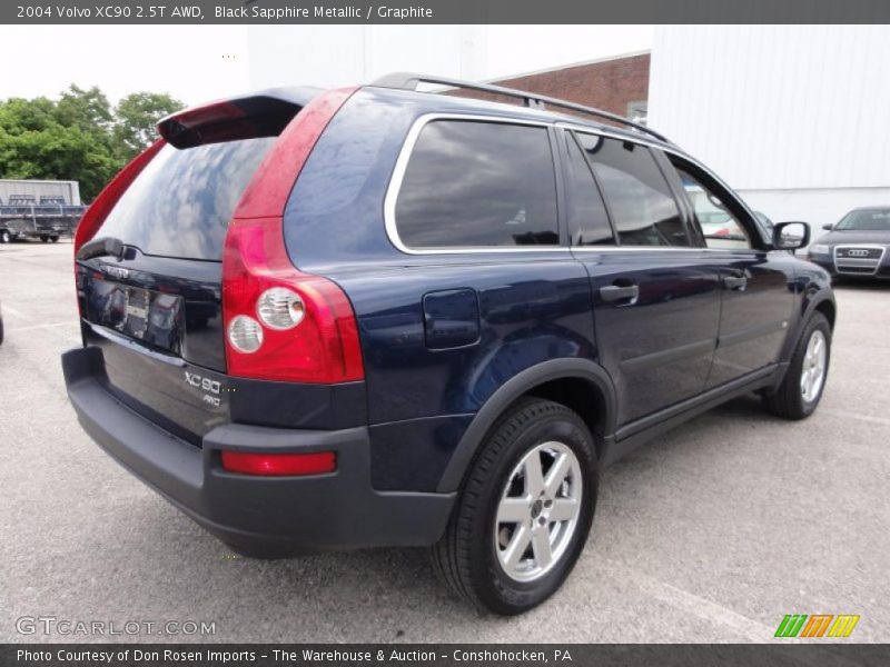 Black Sapphire Metallic / Graphite 2004 Volvo XC90 2.5T AWD