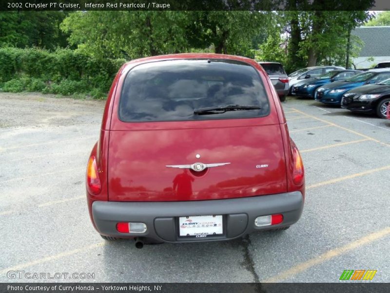 Inferno Red Pearlcoat / Taupe 2002 Chrysler PT Cruiser