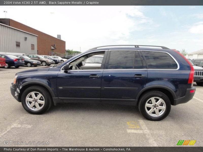 Black Sapphire Metallic / Graphite 2004 Volvo XC90 2.5T AWD