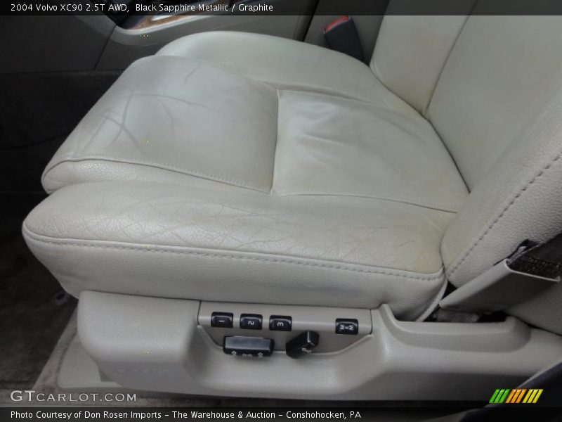 Black Sapphire Metallic / Graphite 2004 Volvo XC90 2.5T AWD