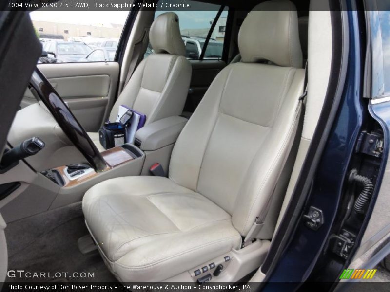 Black Sapphire Metallic / Graphite 2004 Volvo XC90 2.5T AWD
