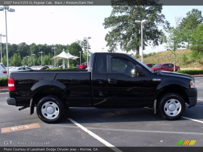 Black / Medium/Dark Flint 2007 Ford F150 XL Regular Cab
