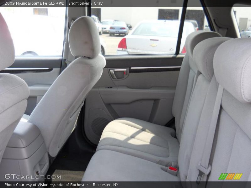 Bright Silver / Gray 2009 Hyundai Santa Fe GLS 4WD