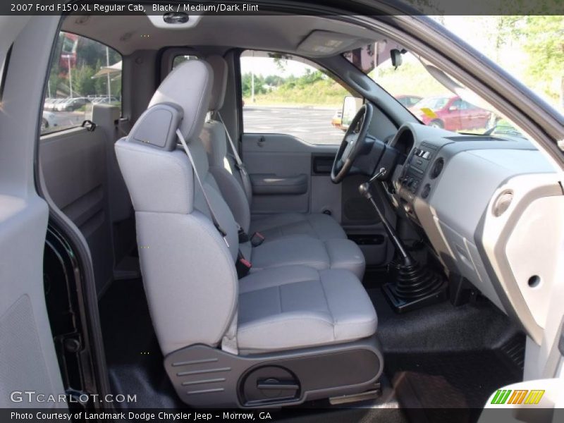 Black / Medium/Dark Flint 2007 Ford F150 XL Regular Cab