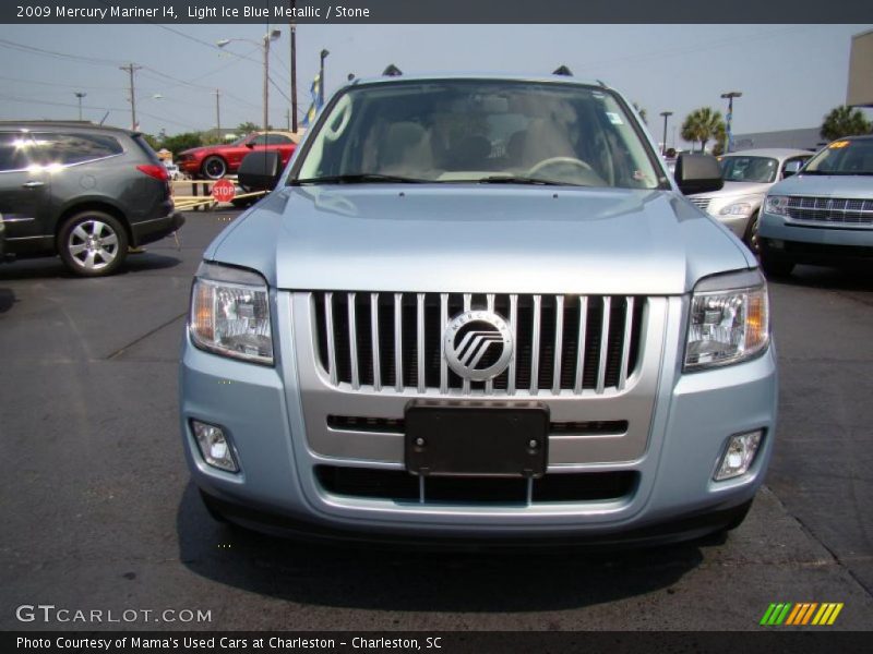 Light Ice Blue Metallic / Stone 2009 Mercury Mariner I4