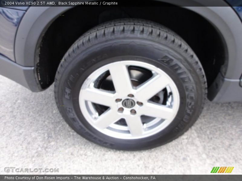Black Sapphire Metallic / Graphite 2004 Volvo XC90 2.5T AWD