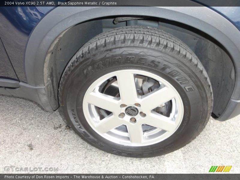 Black Sapphire Metallic / Graphite 2004 Volvo XC90 2.5T AWD