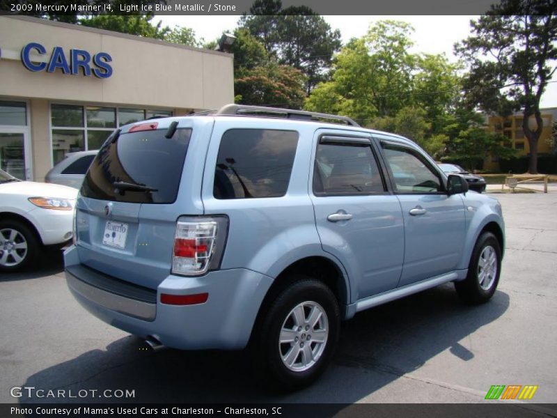 Light Ice Blue Metallic / Stone 2009 Mercury Mariner I4