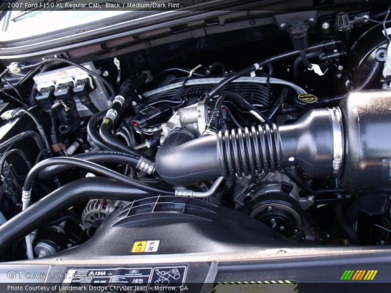 Black / Medium/Dark Flint 2007 Ford F150 XL Regular Cab
