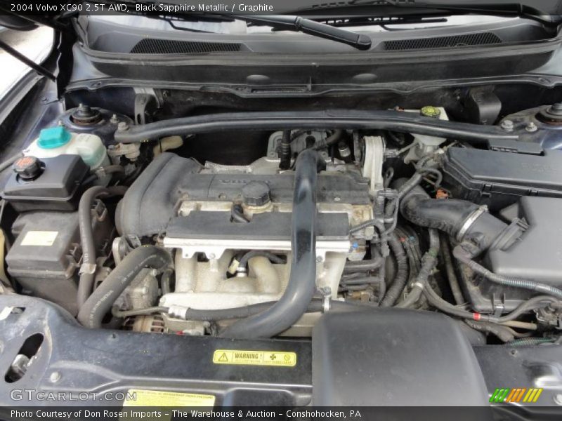 Black Sapphire Metallic / Graphite 2004 Volvo XC90 2.5T AWD