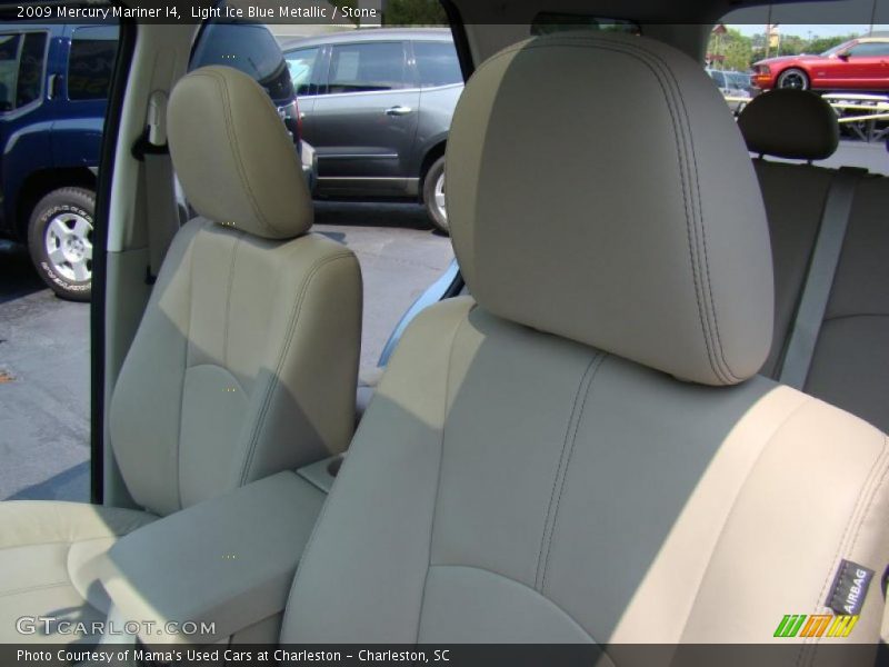 Light Ice Blue Metallic / Stone 2009 Mercury Mariner I4