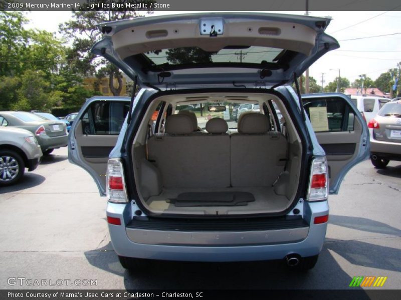 Light Ice Blue Metallic / Stone 2009 Mercury Mariner I4