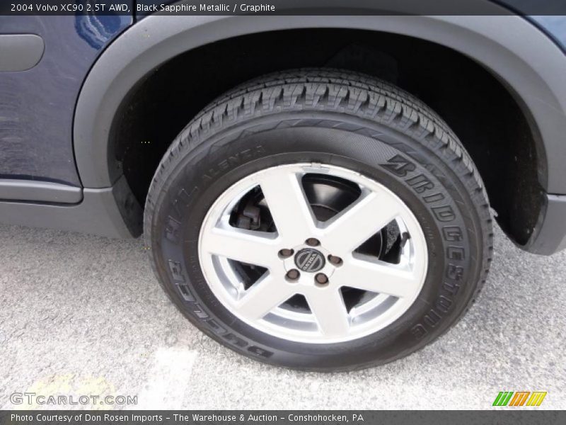 Black Sapphire Metallic / Graphite 2004 Volvo XC90 2.5T AWD