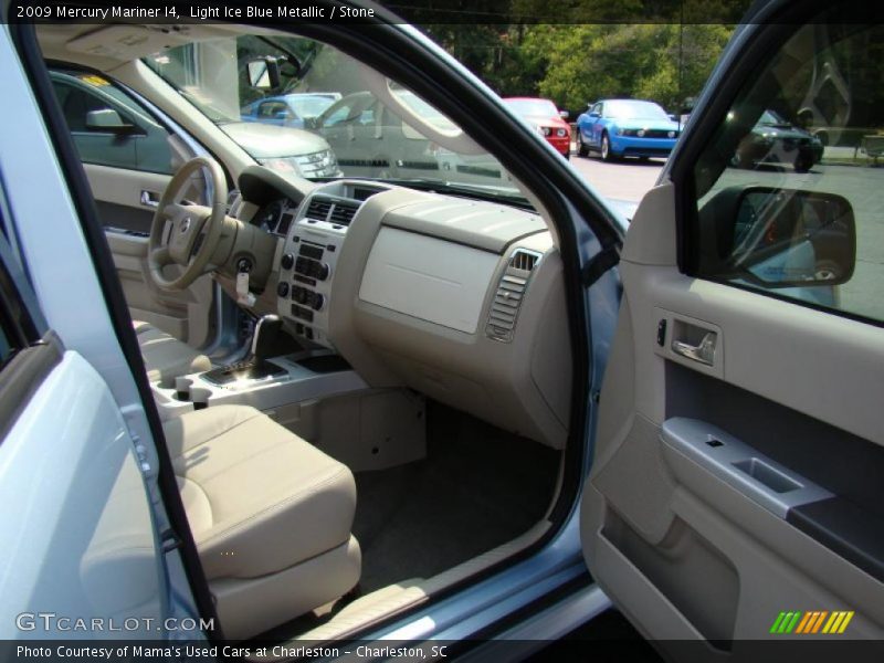 Light Ice Blue Metallic / Stone 2009 Mercury Mariner I4