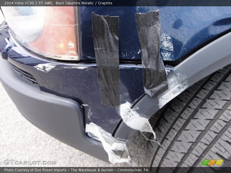 Black Sapphire Metallic / Graphite 2004 Volvo XC90 2.5T AWD