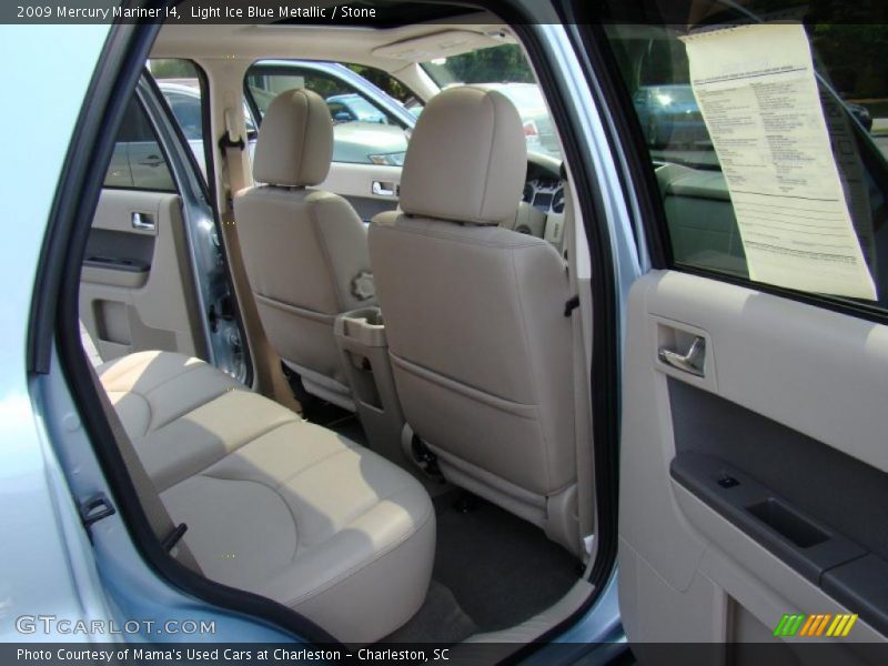 Light Ice Blue Metallic / Stone 2009 Mercury Mariner I4