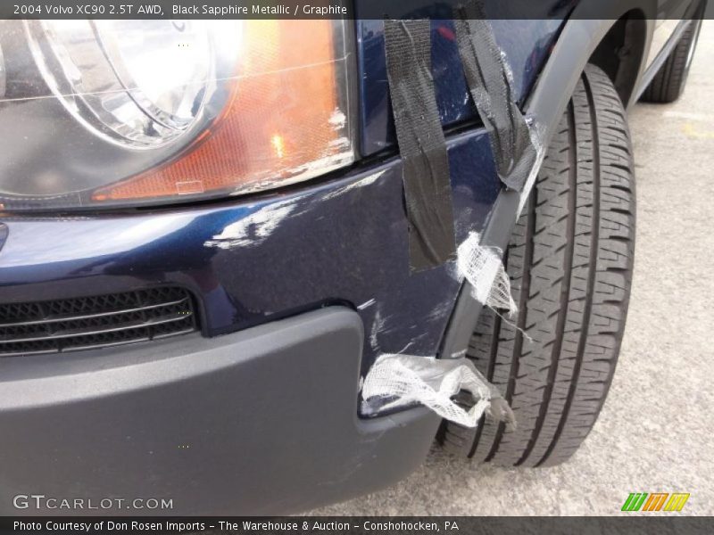 Black Sapphire Metallic / Graphite 2004 Volvo XC90 2.5T AWD