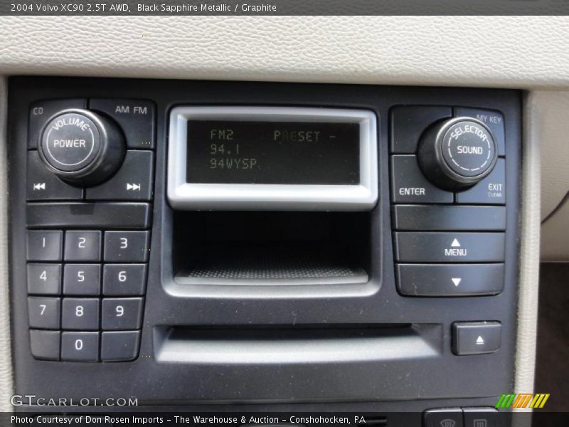 Black Sapphire Metallic / Graphite 2004 Volvo XC90 2.5T AWD