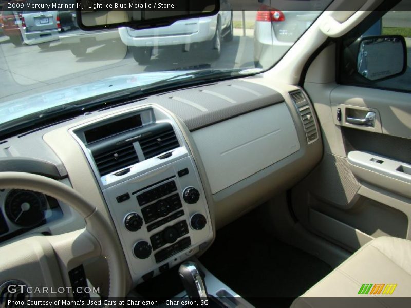 Light Ice Blue Metallic / Stone 2009 Mercury Mariner I4