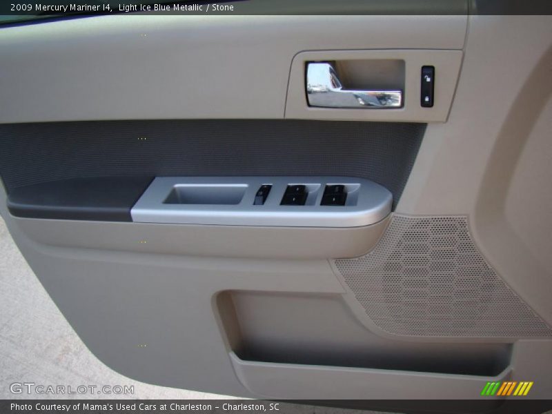 Light Ice Blue Metallic / Stone 2009 Mercury Mariner I4
