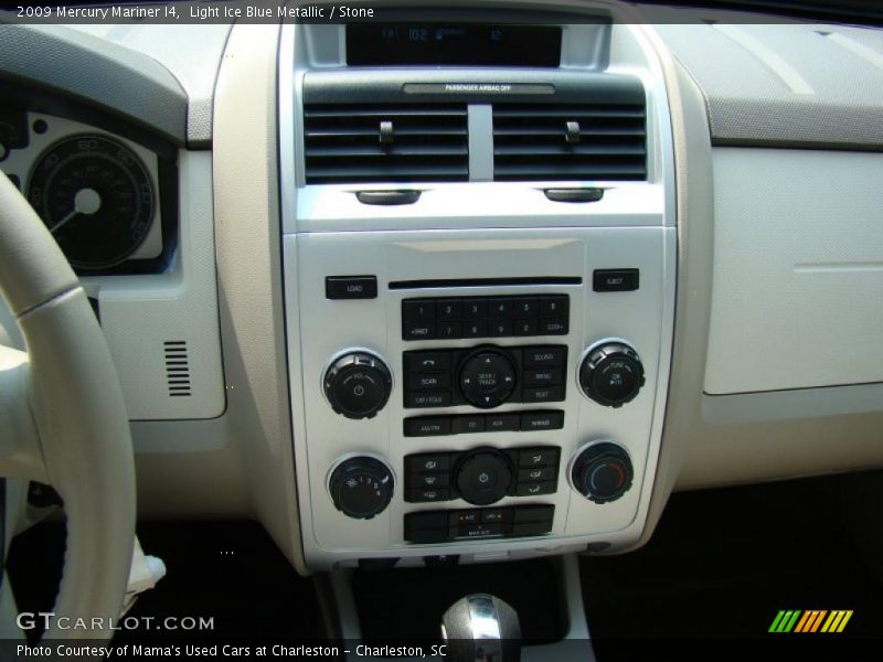 Light Ice Blue Metallic / Stone 2009 Mercury Mariner I4