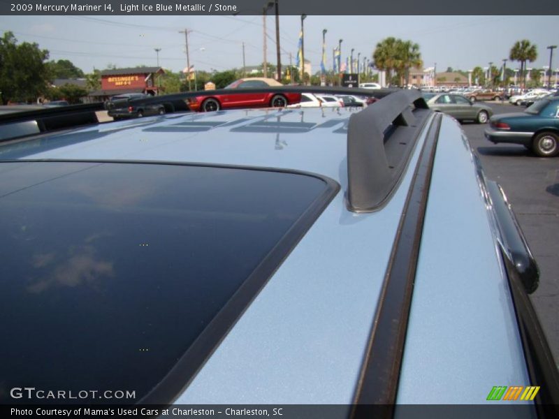 Light Ice Blue Metallic / Stone 2009 Mercury Mariner I4